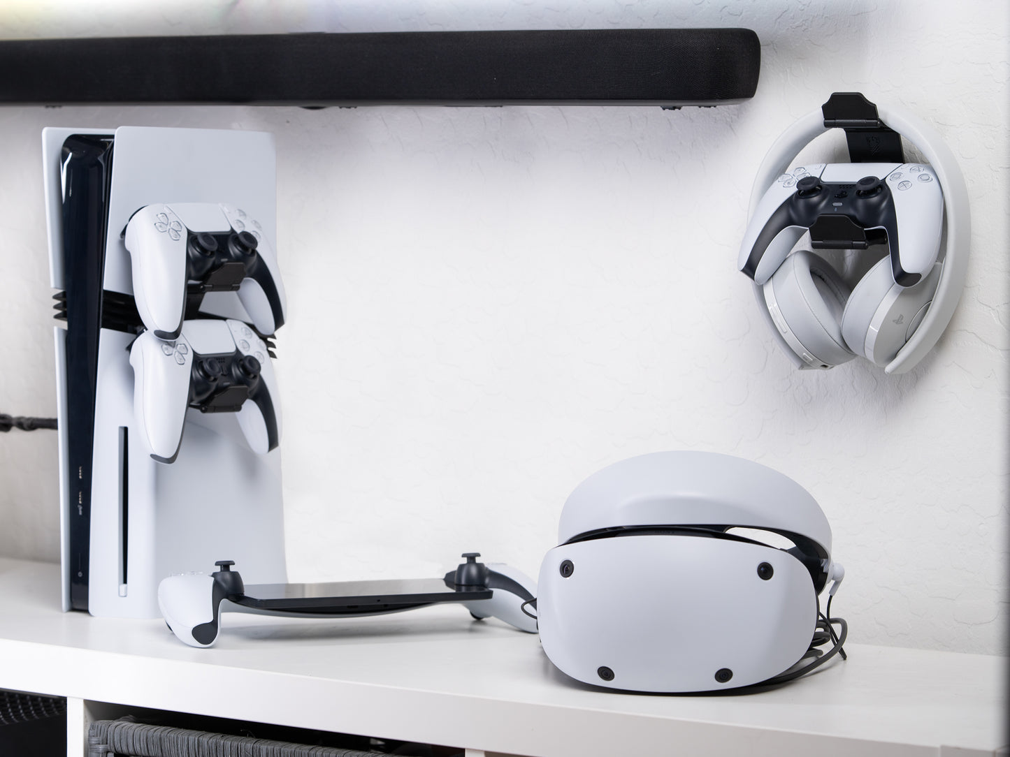 Sidearm PS5 Controller & Headphone Dual Mount